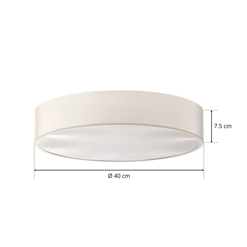 Loftlampe Cleo 400, IP54, Ø 40 cm hvid^TEMAR LIGHTING Online