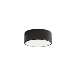 Loftlampe Cleo 200, sort, sensor, IP54, Ø 20 cm, metal^TEMAR LIGHTING Clearance