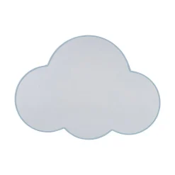 Børn TK Lighting Loftlampe Cloud, blå, 63 cm lang, tekstil, sky, E27