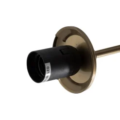 Opviq Loftlampe Damar, guld, glas, 2 lyskilder, længde 44 cm, E27