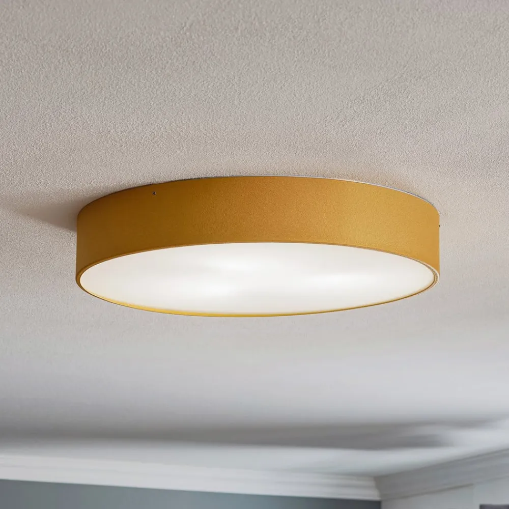 Argon Loftlampe Dayton, lakeret i guld Ø 45 cm