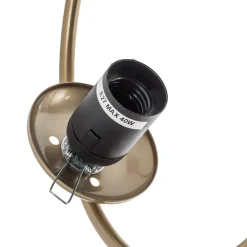 Loftlampe Dolunay, Ø 26 cm, guldfarvet, glas, E27^Opviq Discount