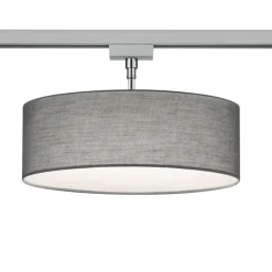 Trio Lighting Skinnesystem>loftlampe DUOline 763902 2xE27, grå