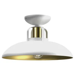 Loftlampe Felix, hvid/guld^Eko-Light Discount