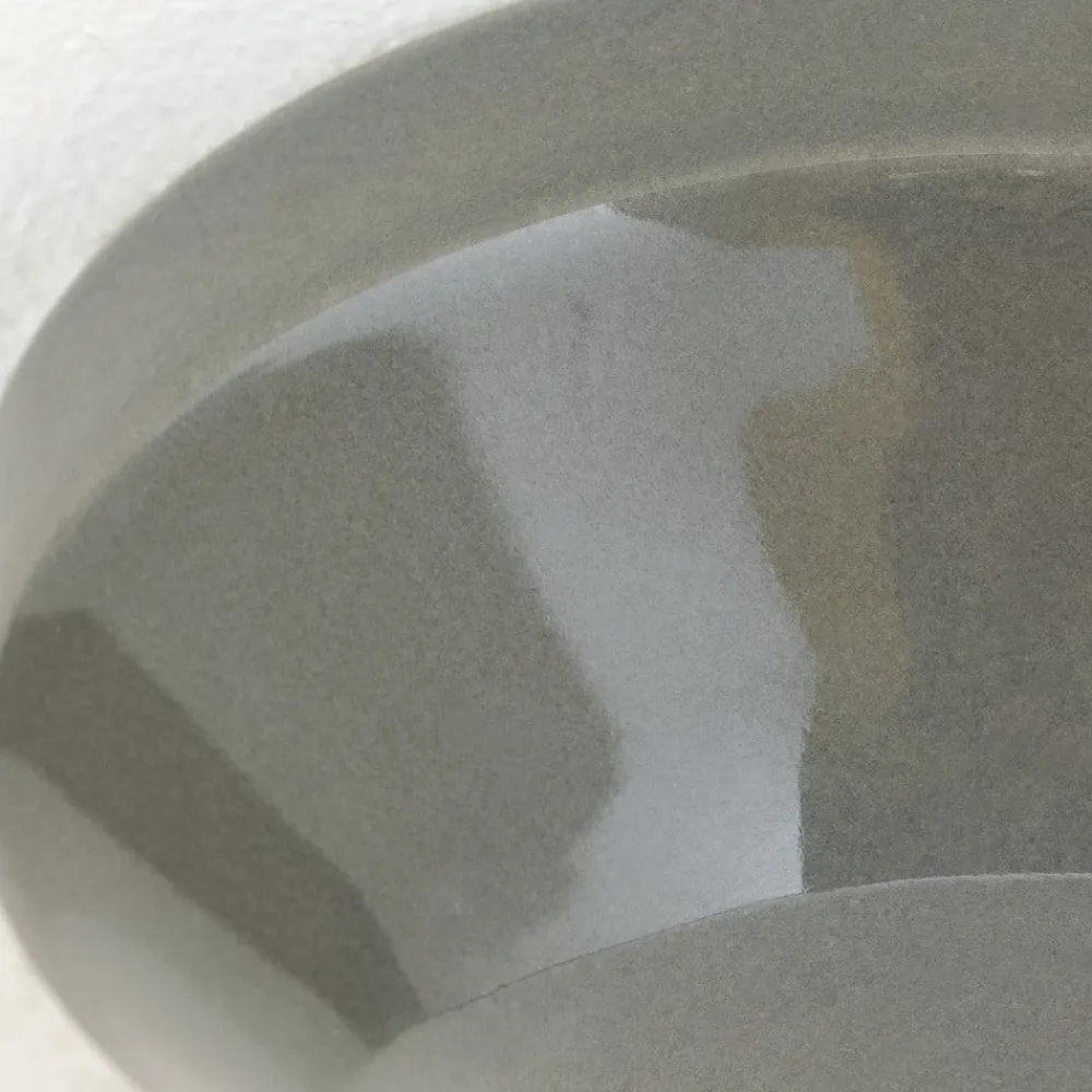 ORION Loftlampe Frost, grå, keramik, E27