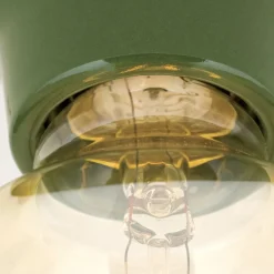 ORION Loftlampe Frost, grøn, keramik, E27