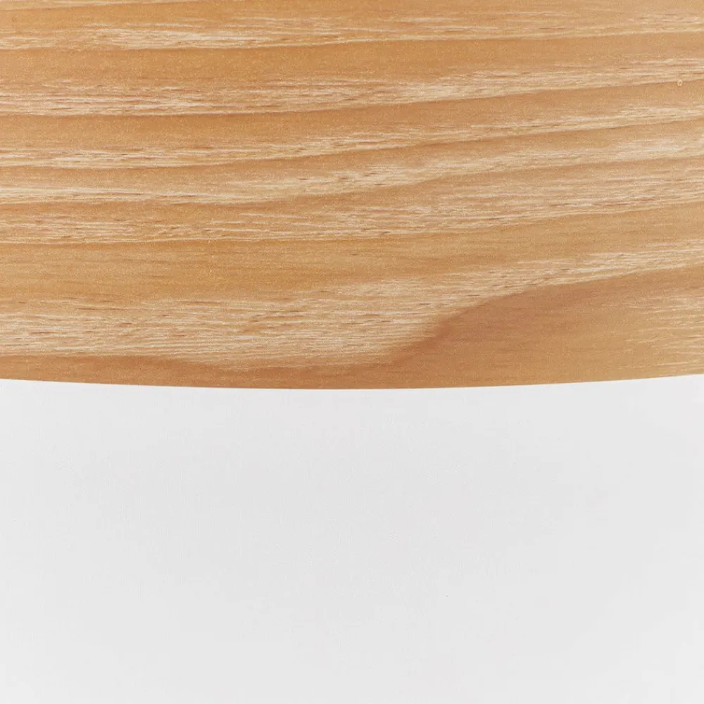 Globo Loftlampe Libba med afstand i cremefarvet træ