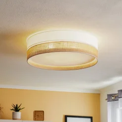 TK Lighting Loftlampe Linobianco, Ø 60 cm