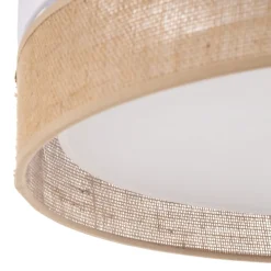 TK Lighting Loftlampe Linobianco, Ø 45 cm