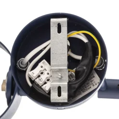 Loftlampe Mado i stål, blå, 2 lyskilder^Argon Best