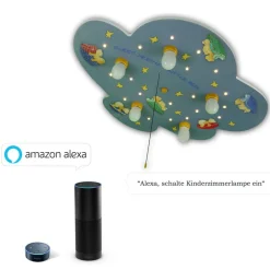 Børn Niermann Standby Loftlampe med bjørne og slumrelys