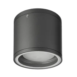 Deko-Light Loftlampe Mob Round, aluminium, mørkegrå, GX53, IP54