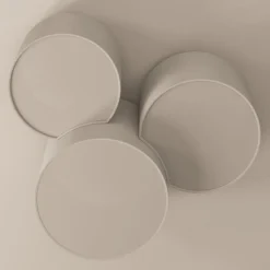 TK Lighting Loftlampe Mona med 3 lyskilder, hvid