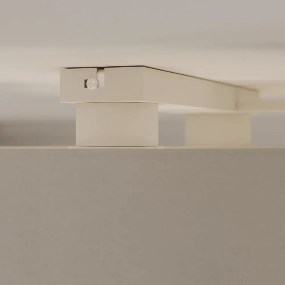 TK Lighting Loftlampe Mona med 3 lyskilder, hvid