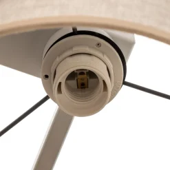 Loftlampe Mona Nature, 5 lyskilder, naturfarvet linned^TK Lighting Sale