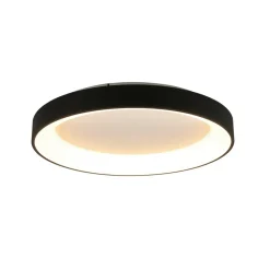 Mantra Iluminación Loftlampe Niseko II CCT fjernbetjening, Ø 65 cm, sort