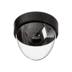 Nowodvorski Lighting Loftlampe Nook med klar skærm, sort