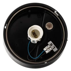 Nowodvorski Lighting Loftlampe Nook med klar skærm, sort