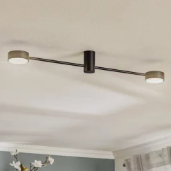 Loftlampe Orbit II, sort, 2 lyskilder^Nowodvorski Lighting Best