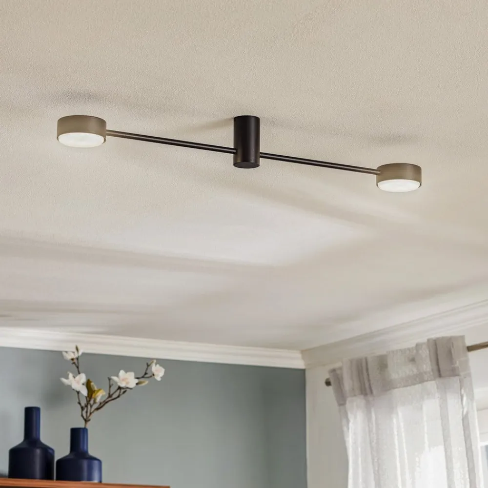 Loftlampe Orbit II, sort, 2 lyskilder^Nowodvorski Lighting Best