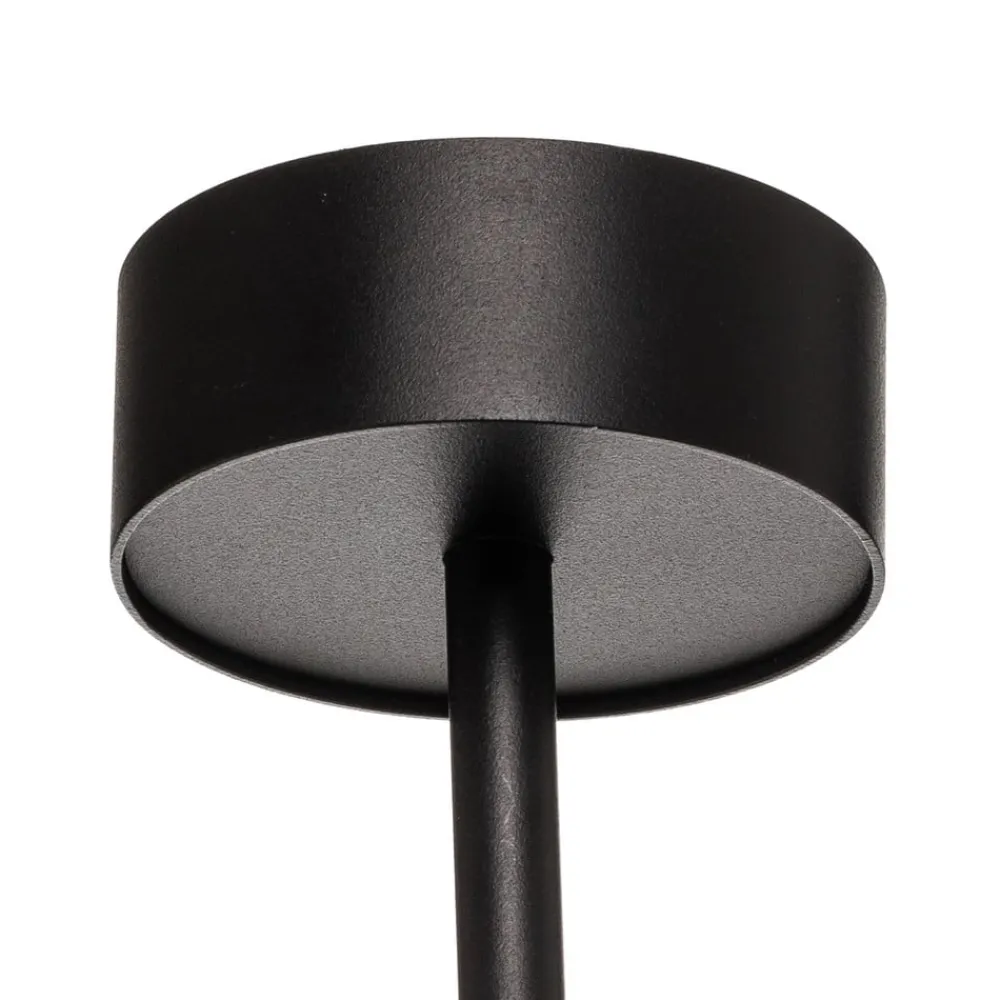 Nowodvorski Lighting Loftlampe Orbit VI, sort, 6 lyskilder