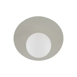 TK Lighting Loftlampe Pixie, beige, glas, Ø 25 cm, kugle, G9