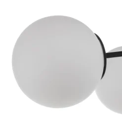 EMIBIG LIGHTING Loftlampe Pregos 6 i sort, 6 lyskilder