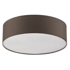 Loftlampe Rondo, brun, Ø 45 cm^TK Lighting Discount