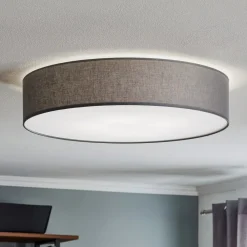 Loftlampe Rondo, grå Ø 60 cm^TK Lighting Online