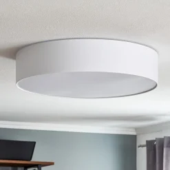 Loftlampe Rondo, hvid Ø 60 cm^TK Lighting New