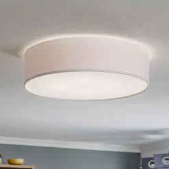 Loftlampe Rondo, hvid, Ø 50 cm^TK Lighting Discount