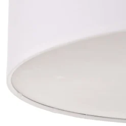 Loftlampe Rondo, hvid, Ø 50 cm^TK Lighting Discount