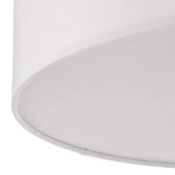 Loftlampe Rondo, hvid Ø 45 cm^TK Lighting