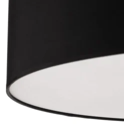 TK Lighting Loftlampe Rondo med afstand, mørkegrå Ø 60 cm