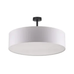 Loftlampe Rondo med afstand, hvid Ø 60 cm^TK Lighting Hot