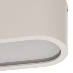 Nowodvorski Lighting Loftlampe Soft, 125 x 6 cm, hvid, aluminium, G13