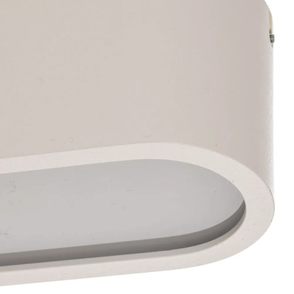 Nowodvorski Lighting Loftlampe Soft, 125 x 6 cm, hvid, aluminium, G13