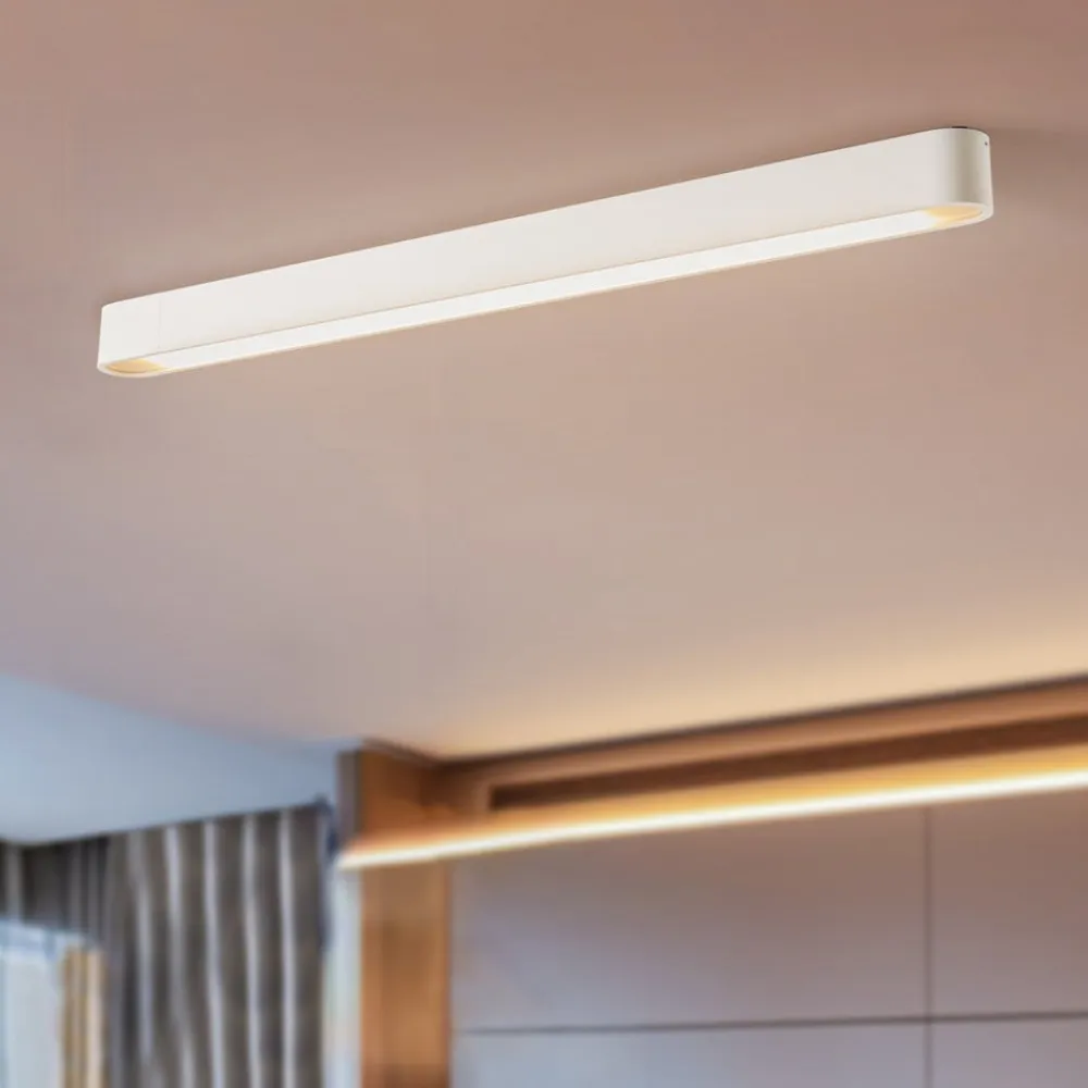 Nowodvorski Lighting Loftlamper>Loftlampe Soft, 95 x 6 cm, hvid, aluminium, G13