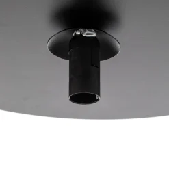 EMIBIG LIGHTING Loftlampe Solar, sort/opal, 1 lyskilde