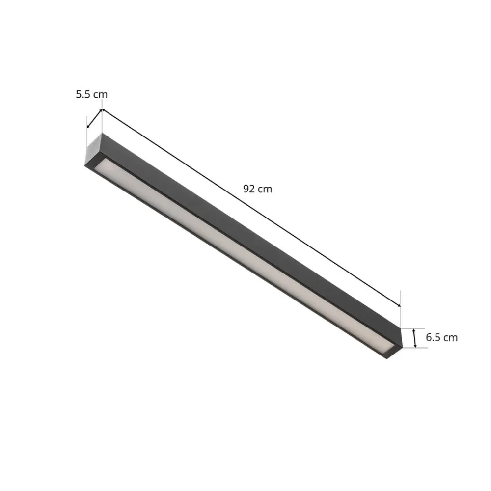 Nowodvorski Lighting Loftlampe Straight grafit 92 cm