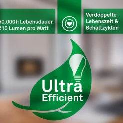 Loftlampe Tava A, Ø 42 cm, plast, hvid^Briloner Outlet