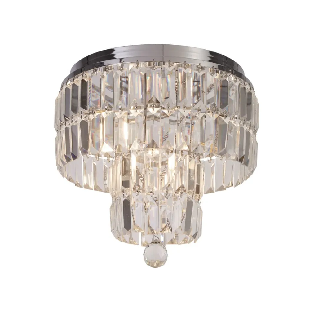 Searchlight Loftlamper>Loftlampe til badeværelse Orion IP44, Ø 34cm