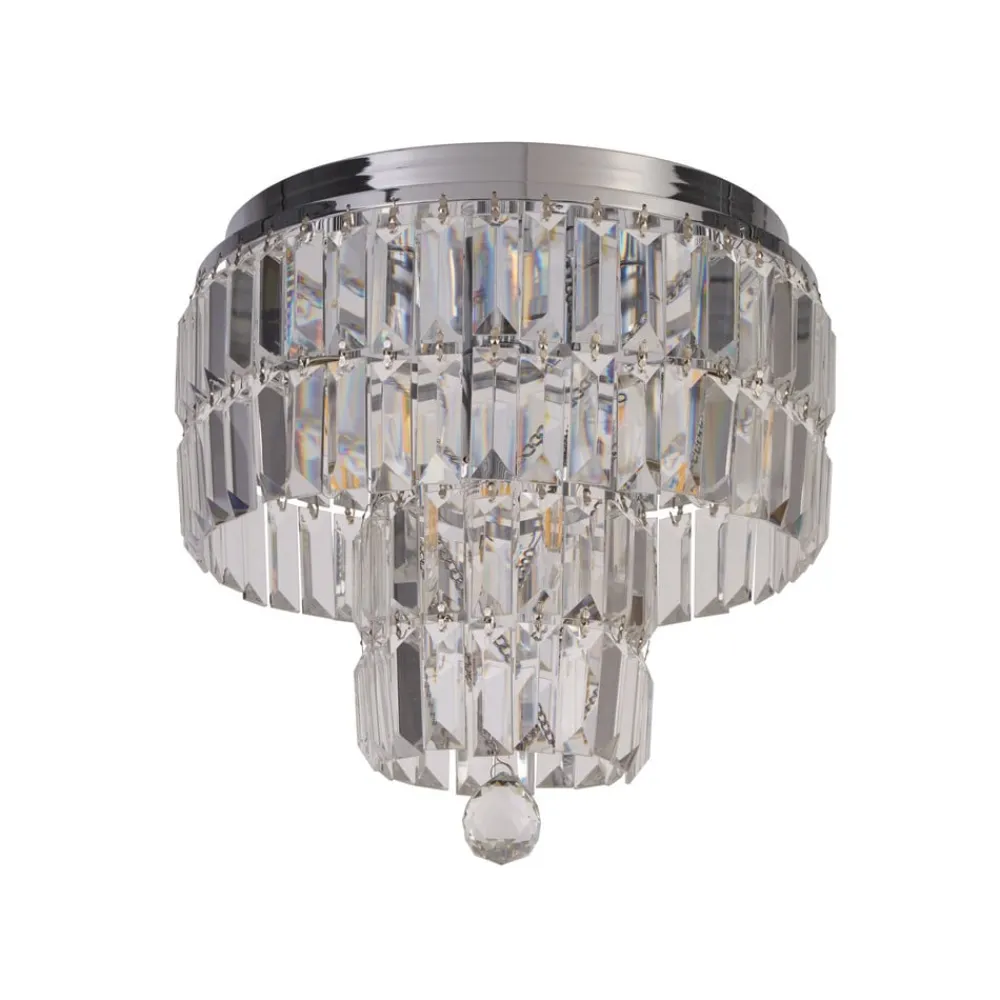 Searchlight Loftlamper>Loftlampe til badeværelse Orion IP44, Ø 34cm