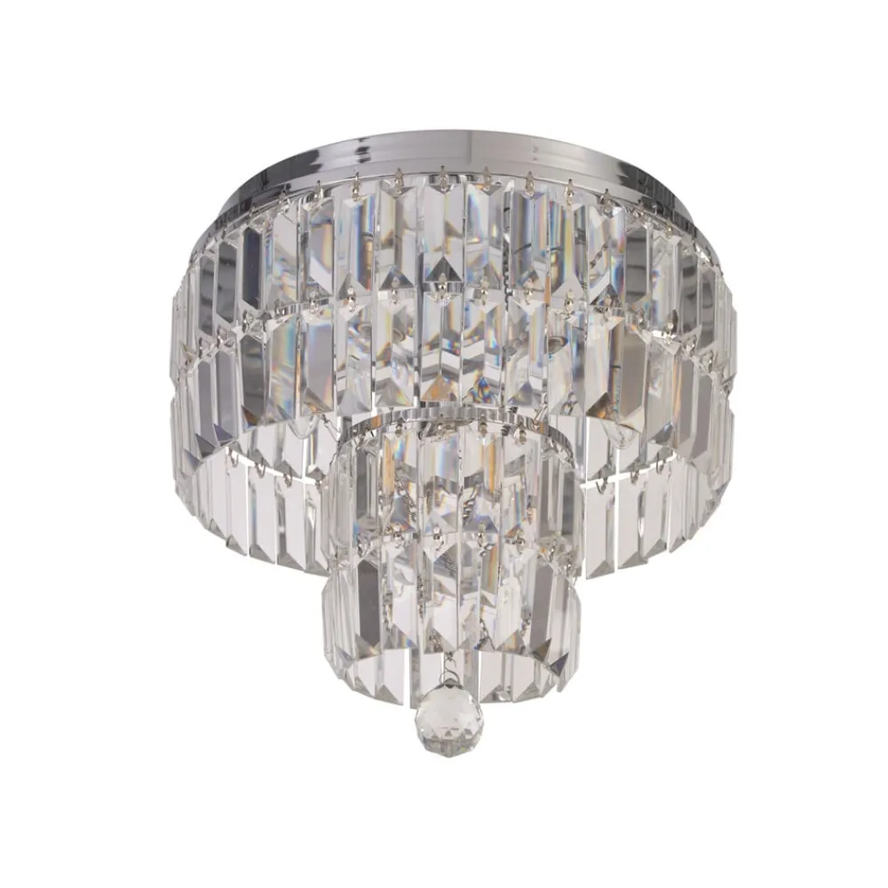 Searchlight Loftlamper>Loftlampe til badeværelse Orion IP44, Ø 34cm