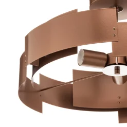 Loftlampe Tori, kobber^Euluna Best