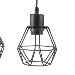 Loftlampe Townshend 5 med 3 gitterskærme^EGLO Sale