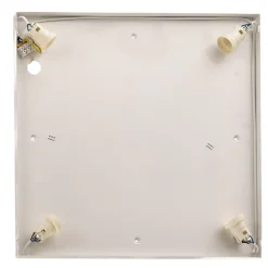 Argon Loftlampe Tromsö, valnød, 50 x 50 cm, træ/glas