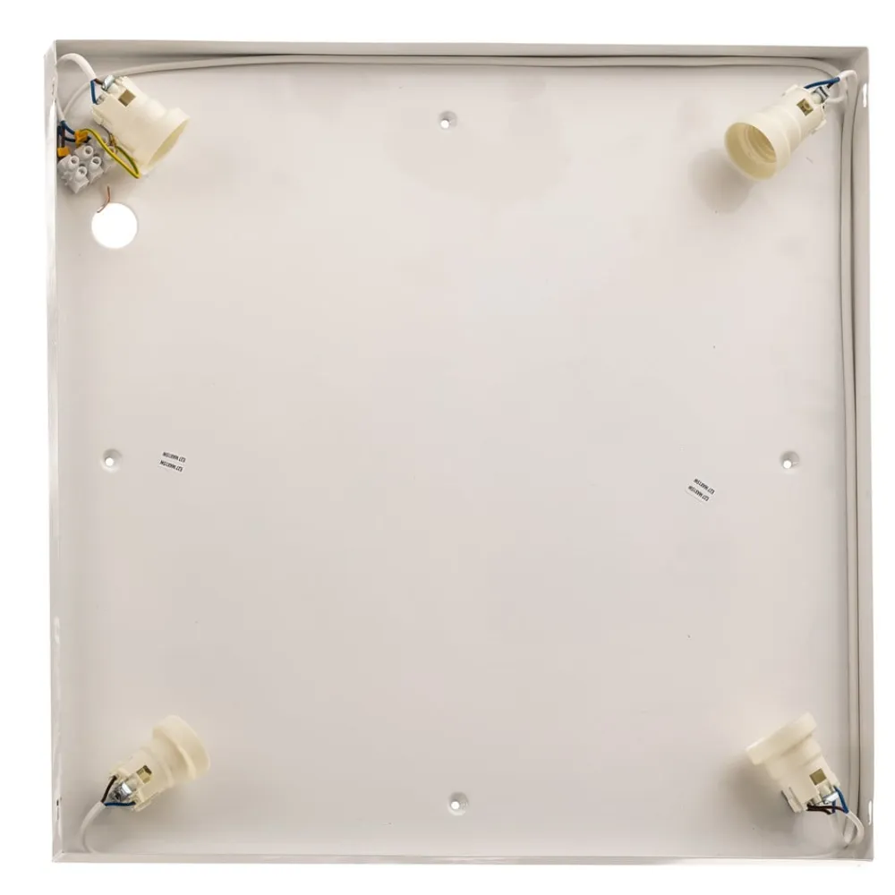 Argon Loftlampe Tromsö, valnød, 50 x 50 cm, træ/glas