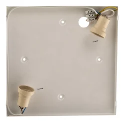 Argon Loftlampe Tromsö, 30x30 cm, valnød