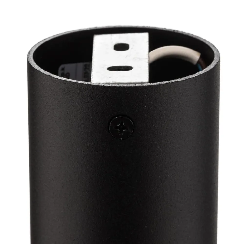 SOLLUX LIGHTING Loftlampe Tube i cylinderform, sort